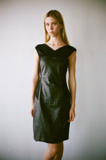 Alberta Ferreti Leather Dress