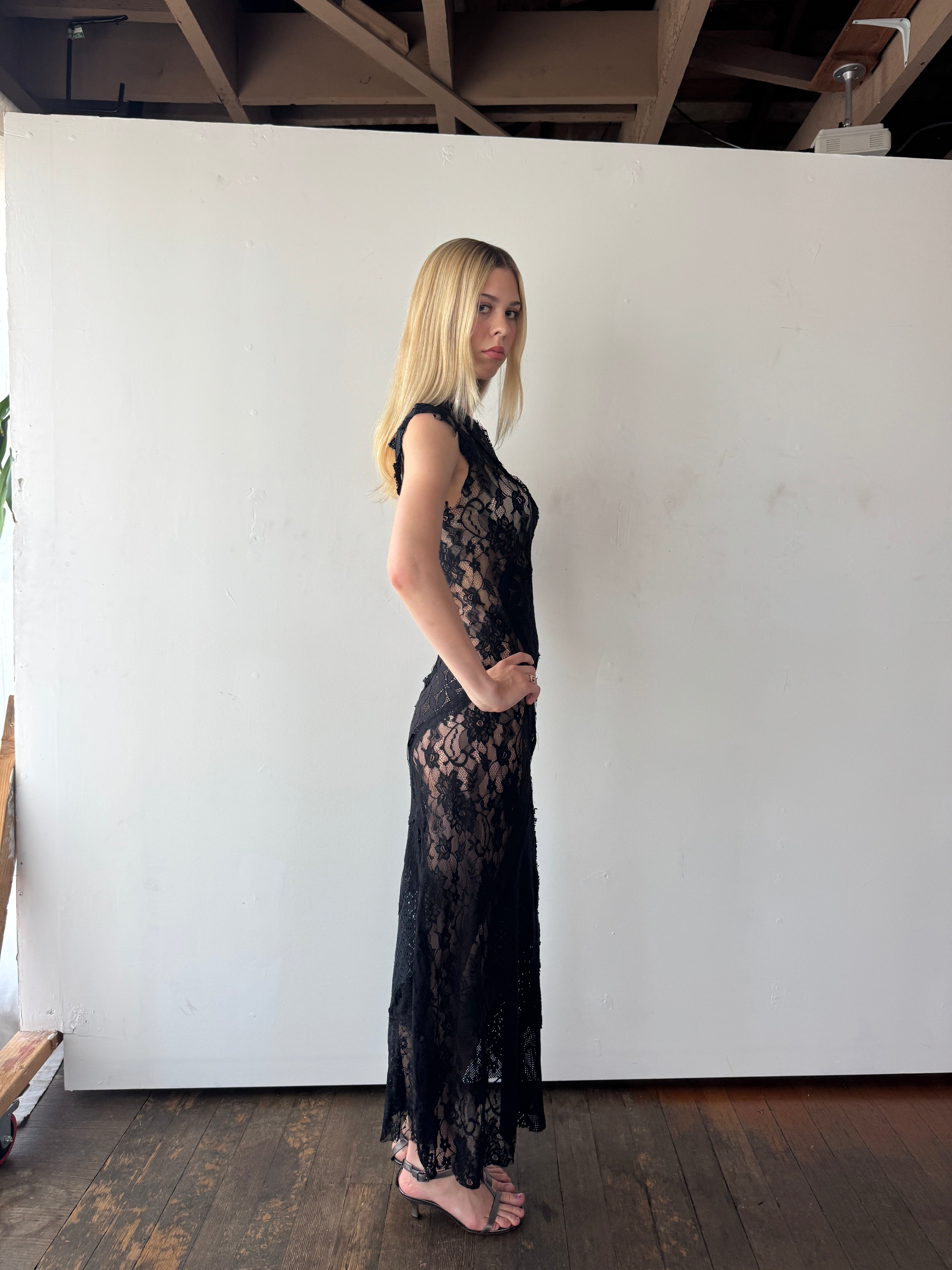 Black Lace Dress