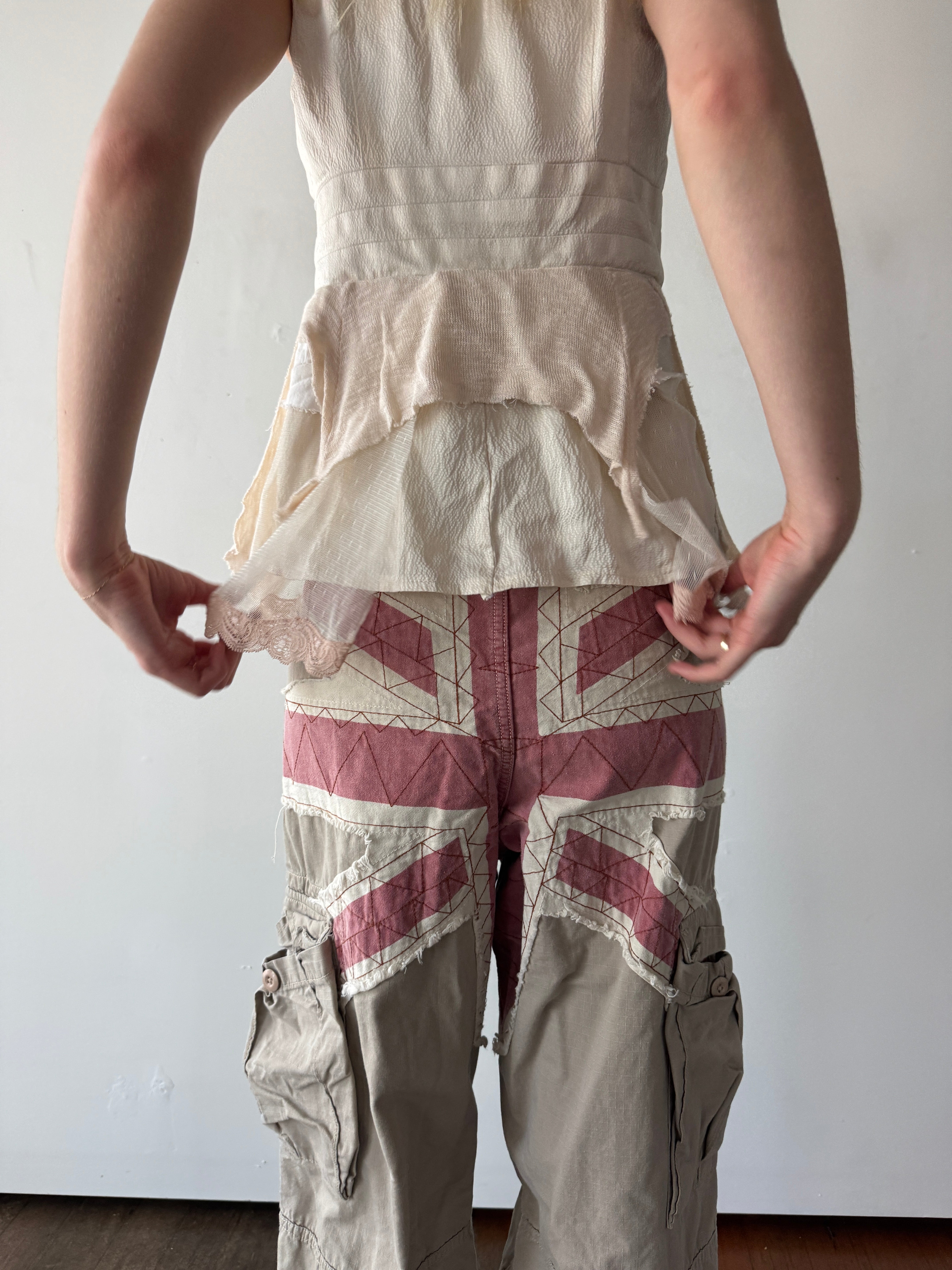 Keanan Duffty Union Jack Cargo Pants