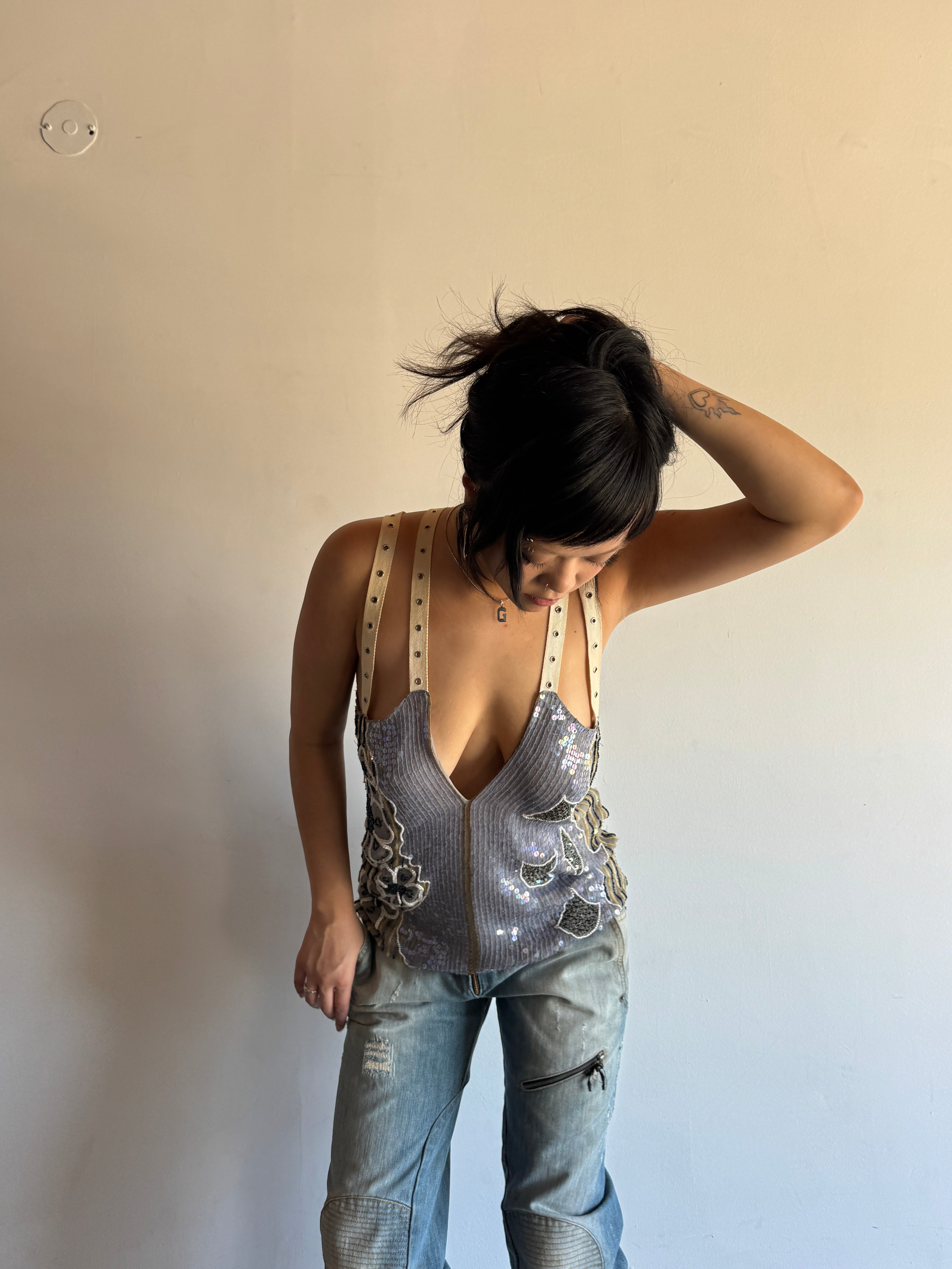 Sass & Bide Sequin Top