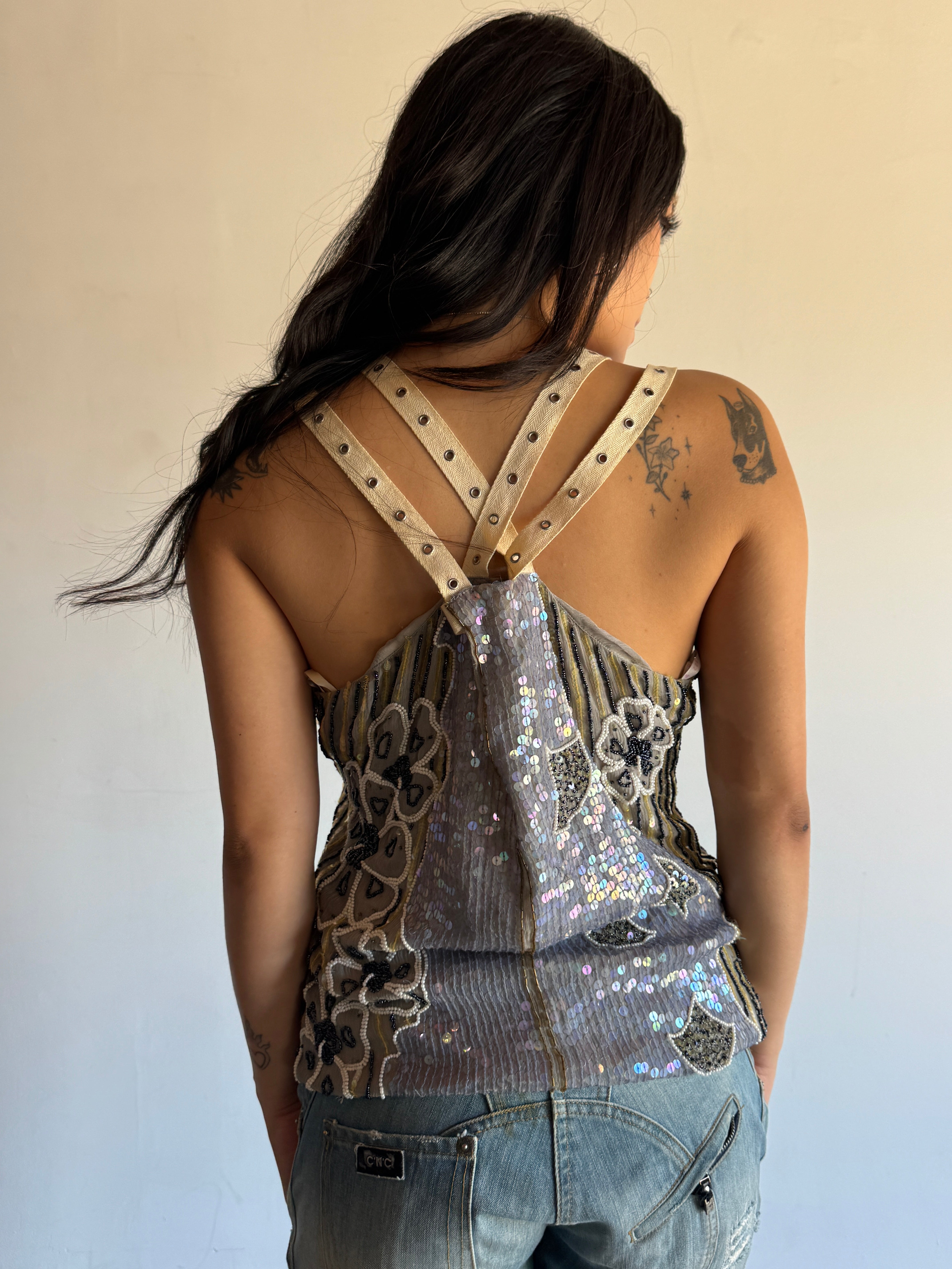 Sass & Bide Sequin Top