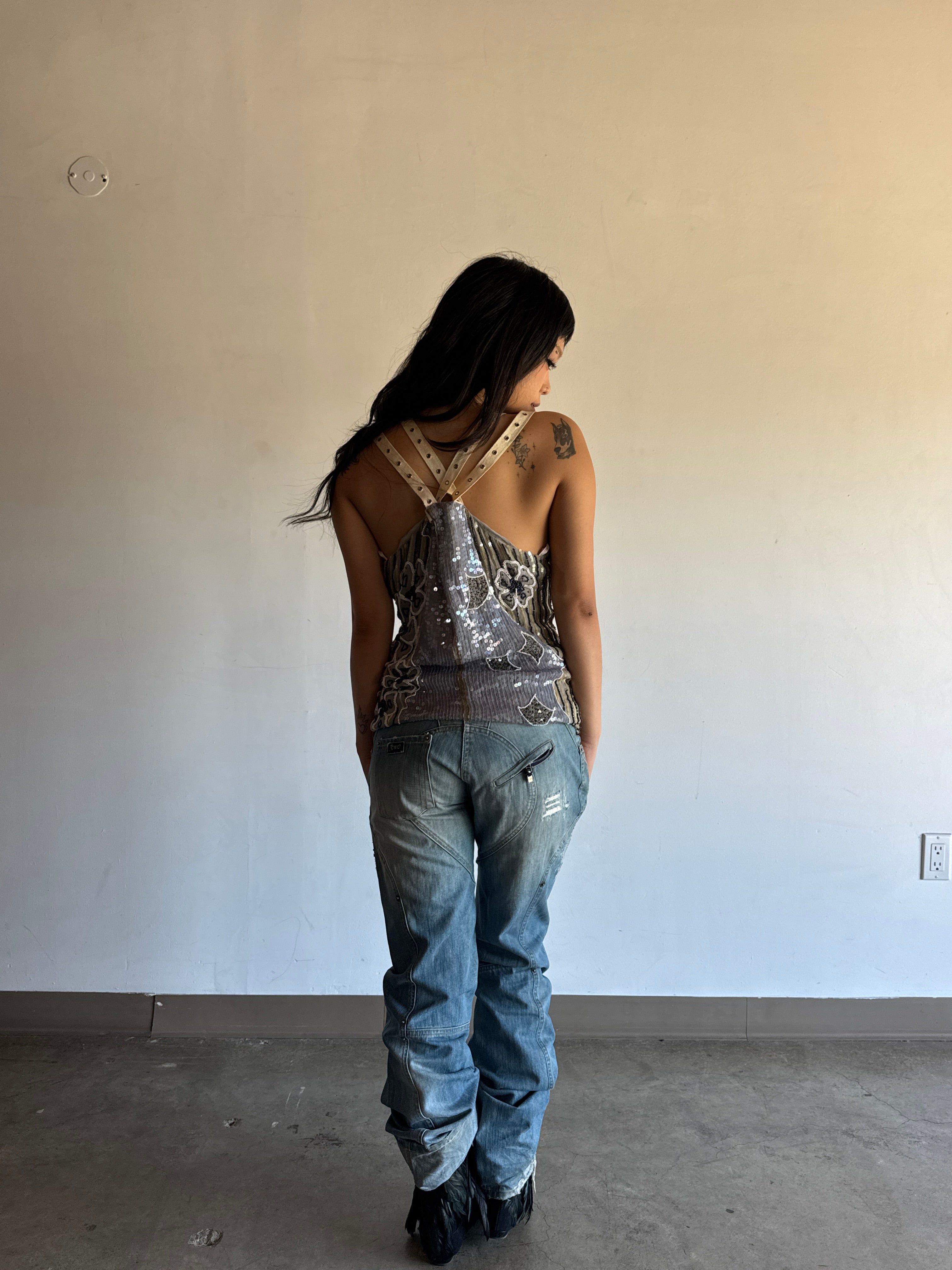 Sass & Bide Sequin Top
