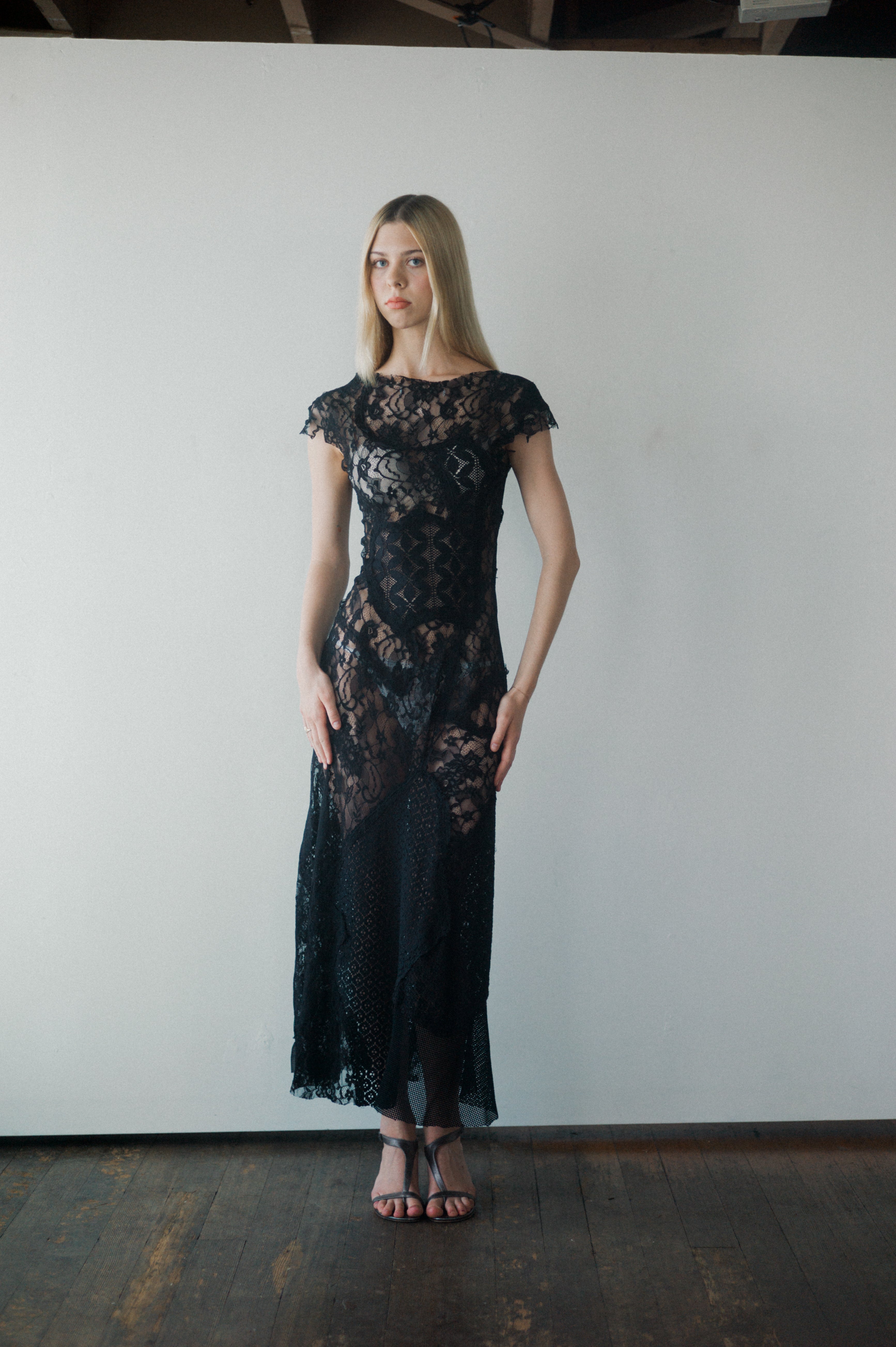 Black Lace Dress