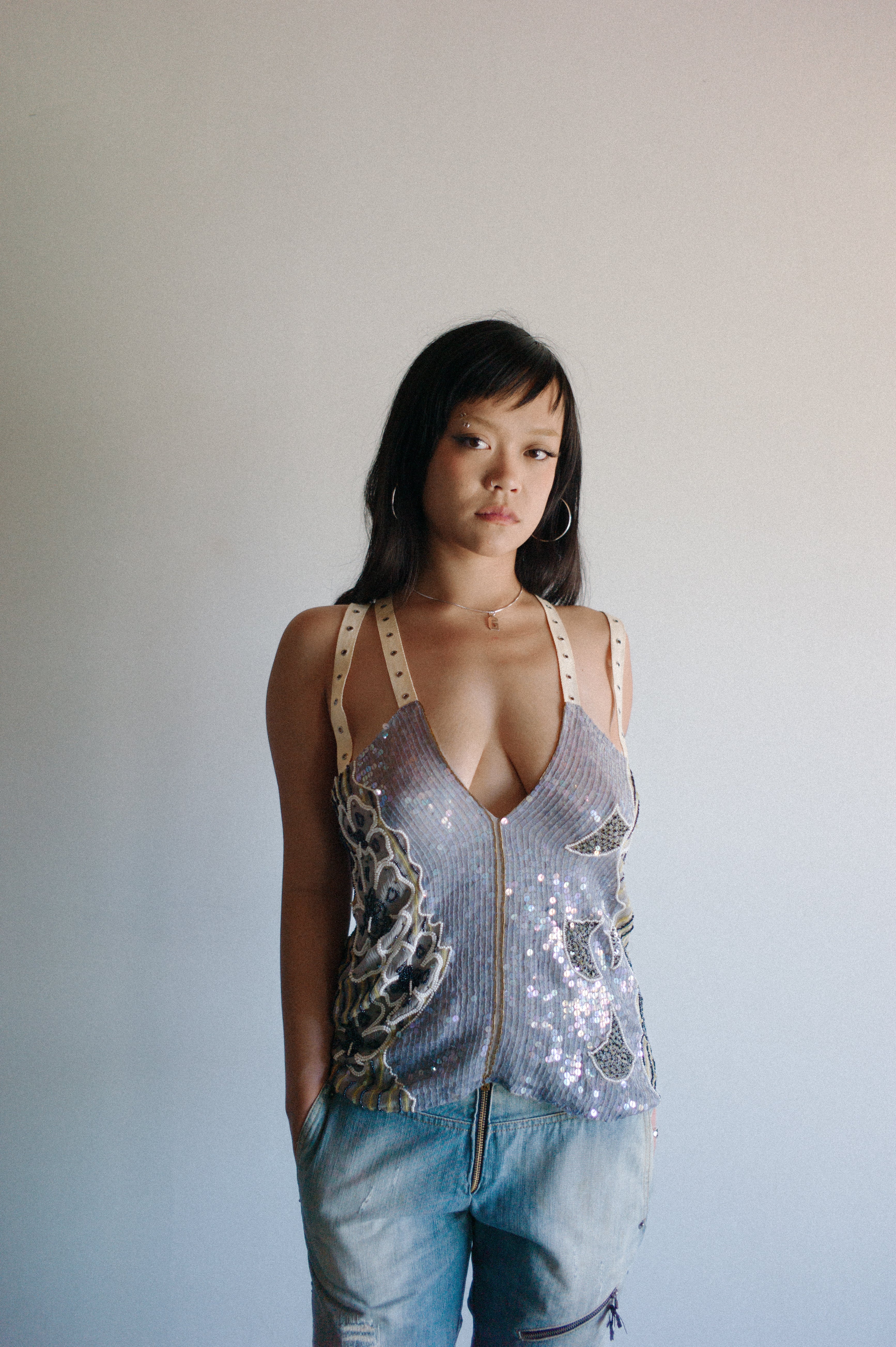 Sass & Bide Sequin Top