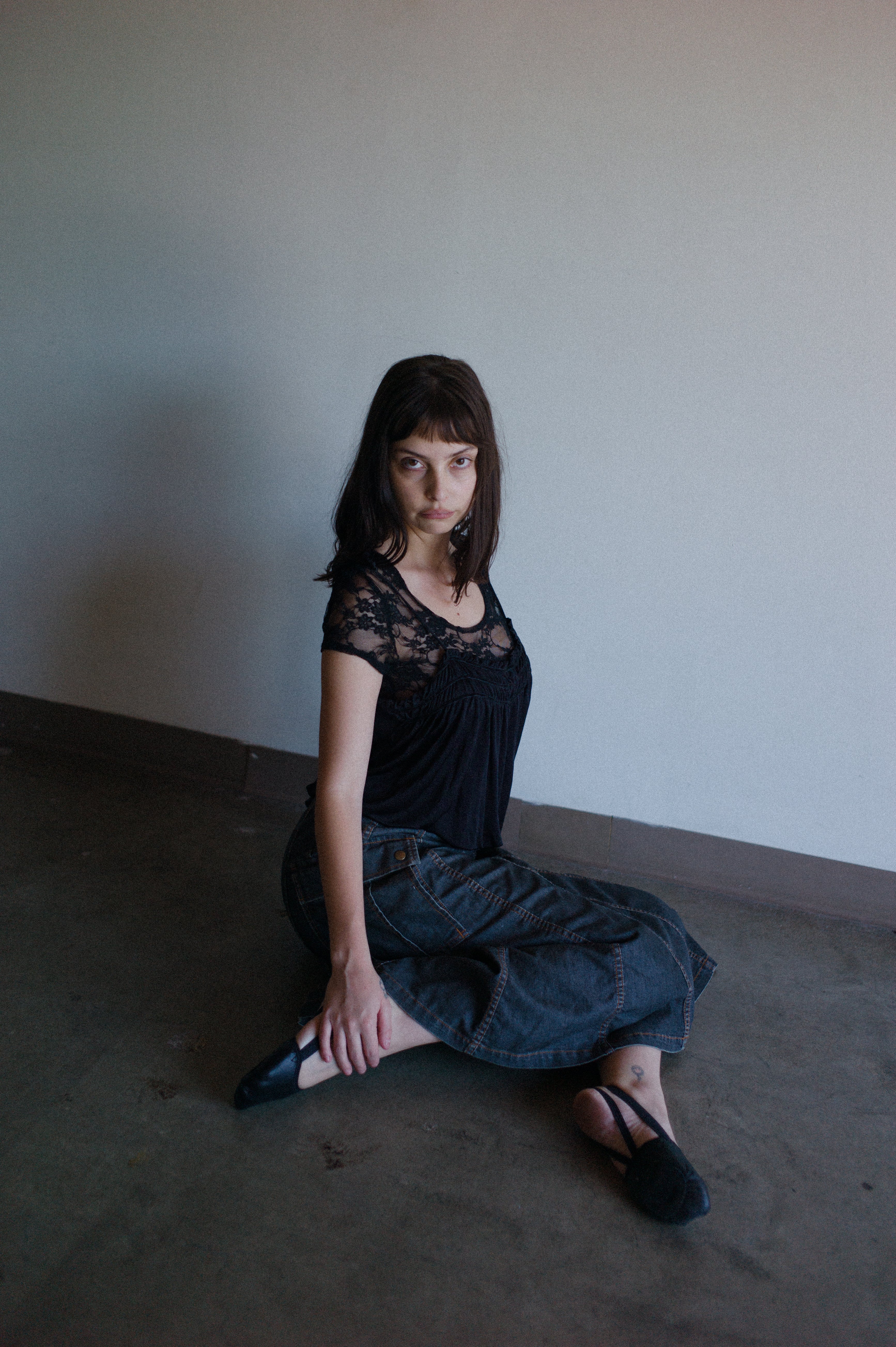 Comme des Garçons Denim Skirt